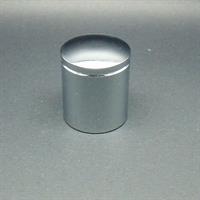 Entretoises en aluminium anodisé  25x25mm chromate lustre, 4 pcs.
