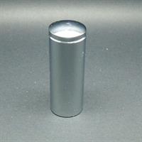 Entretoises en aluminium anodisé  25x51mm chromate lustre, 4 pcs.