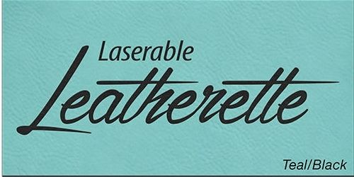 Laser Leatherette TEAL 12x24“, 1,2mm