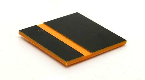 LASERplastik 1,4mm schwarz-gelb 300x600mm