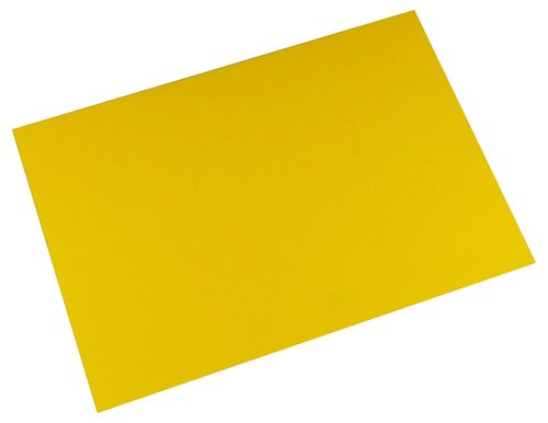 Magnetic sheet 1,2mm 210x297 mm YELLOW, for fridge-magnets suitable.