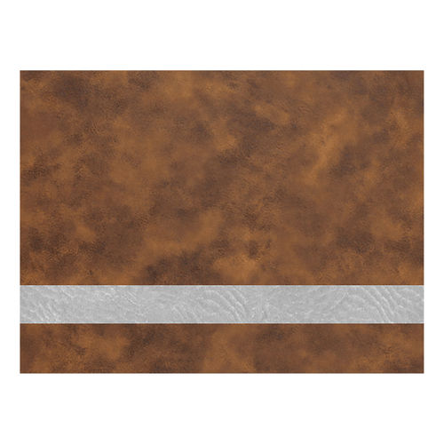 12" x 18" RUSTIC-SIVER Laserable Leatherette Sheet Thermo-Apply