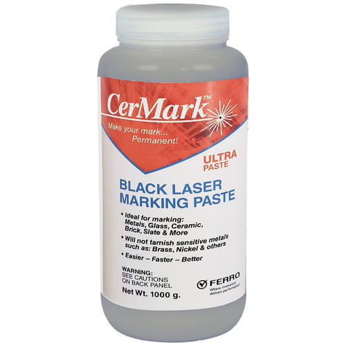 CERMARK ULTRA BLACK 1000g паста для маркировки лазером металлов и керамики стекла и проч.