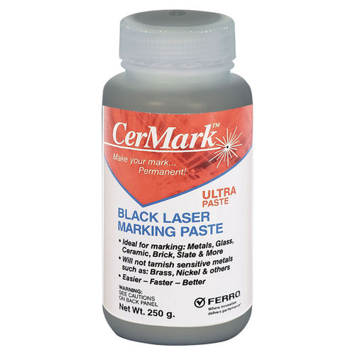 CERMARK ULTRA BLACK 250g паста для маркировки лазером металлов и керамики стекла и проч.