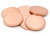 Coin Blank D=30mmx2mm COPPER with smooth edge.