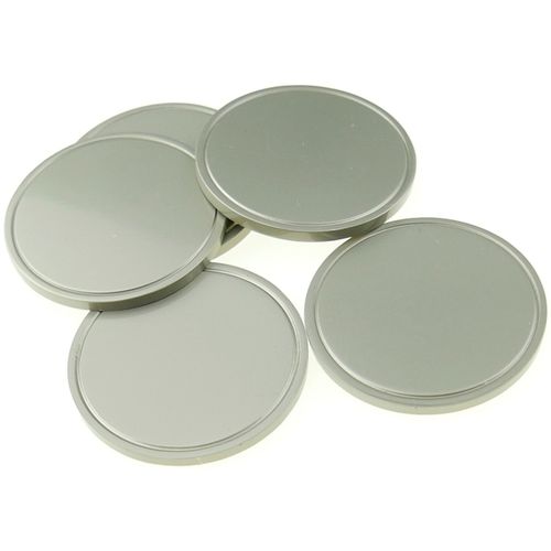 Coin Blank D=30mm color Antique SILVER hight-gloss, with smooth edge.