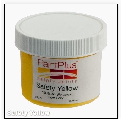 PaintPlus Auslegefarbe SAFETY YELLOW 60gr